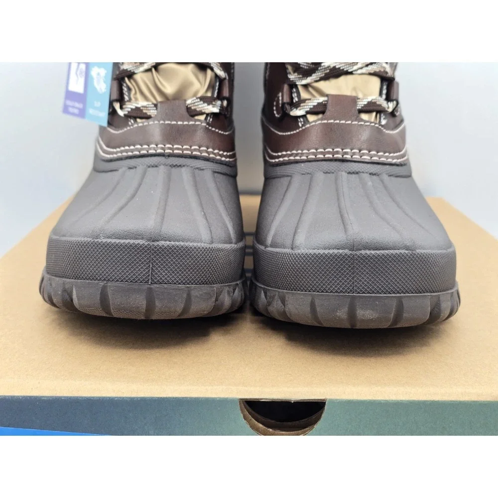 JBU by Jambu womens‎ Canyon Waterproof  Winter Boots Bronze Dark Brown - Sz 10 M